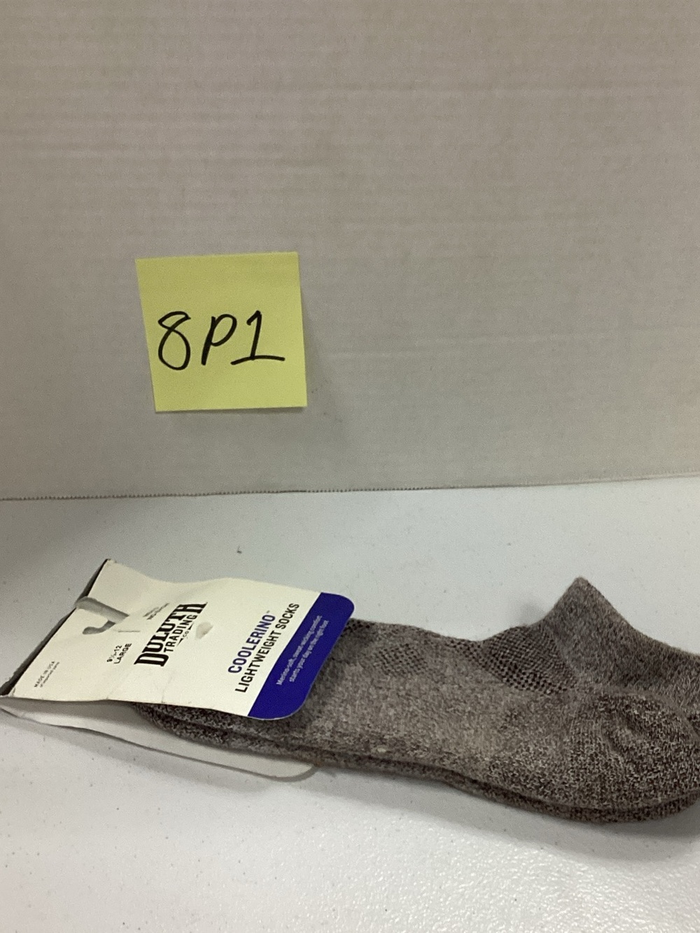 Duluth Trading Co Light Merino Low-Cut Sock - Gray Brown